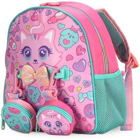 Kids Backpack for Boys Girls  Lightweight Cartoon Toddler School Bag Preschool Backpack with Comfortable Straps for Children Age