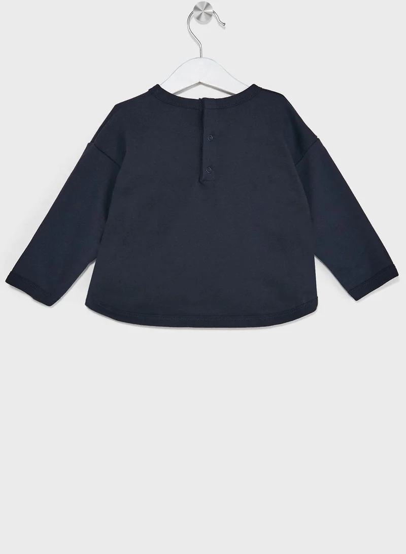 بيتي باتو Infant Graphic Print Sweatshirt