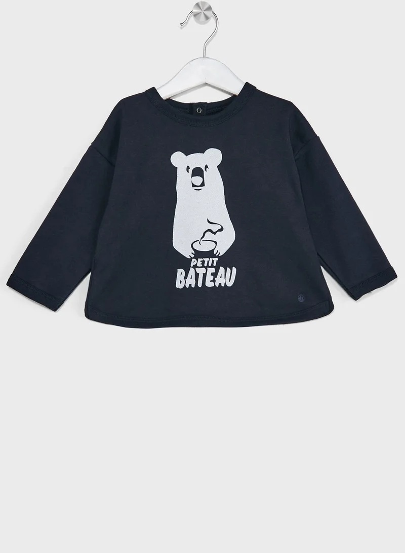 بيتي باتو Infant Graphic Print Sweatshirt