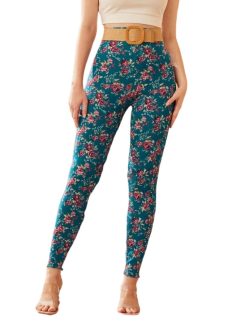 أف ستايل  ليقنز  بتصميم عصري بنقش الزهور - Image 2