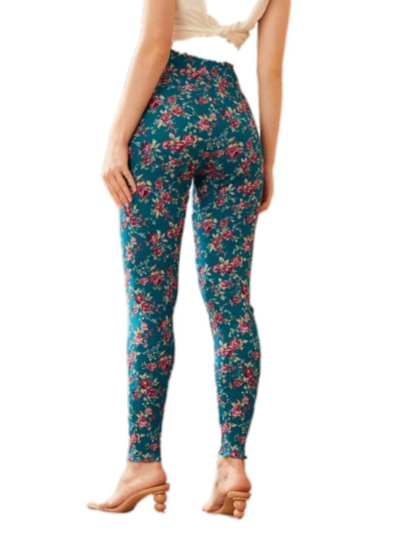 أف ستايل  ليقنز  بتصميم عصري بنقش الزهور - Image 3