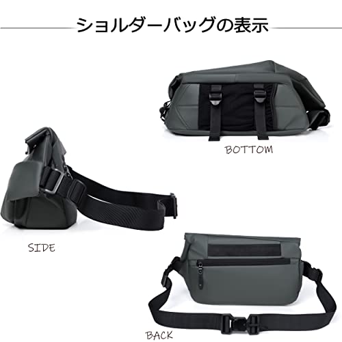 FSD.WG Classic Messenger Bag Shoulder bag Bookbag and Crossbody Bags for Men and Women - Image 3