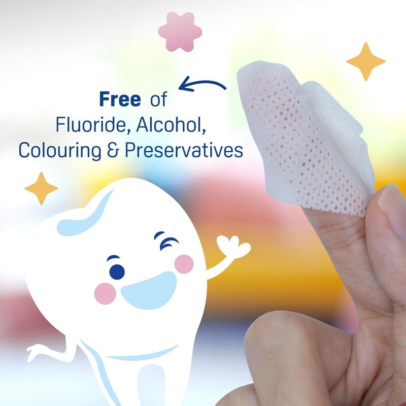 Pigeon Baby Tooth & Gum Wipes - Strawberry Flavor - Image 4