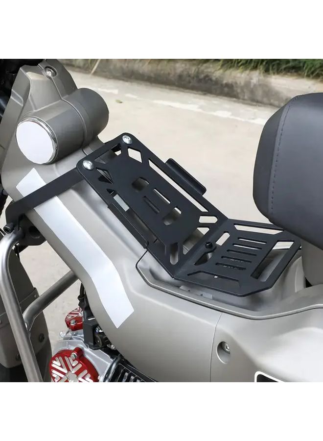 Black Heavy Duty Motorcycle Luggage Rack for CT125 Trail 125 Hunter Cub - Image 4