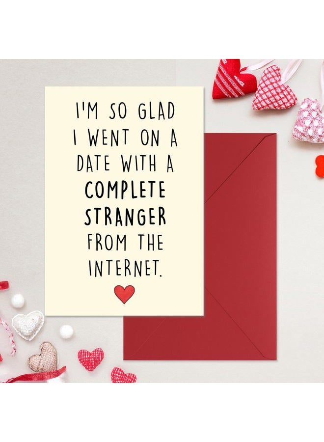 Cheerin Funny Valentines Day Card with Envelopes - Humorous Cards for Him and Her - Anniversary Card for Husband, Wife, Fiance, Boyfriend and Girlfriend - Hilarious Birthday Gift 5x7 Inch - Image 4