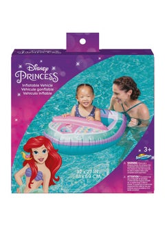 SwimWays Swimways Disney Princess Ariel Inflatable Water Boat Vehicle for Kids Ages 3+  - Image 2