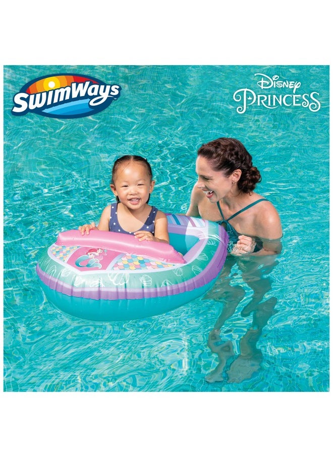 SwimWays Swimways Disney Princess Ariel Inflatable Water Boat Vehicle for Kids Ages 3+  - Image 4
