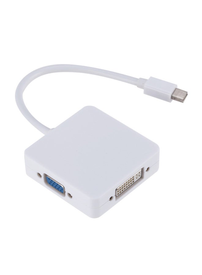 Minidp Converter DP To HDMI VGA DVI Three-in-one Mini DP To Hdmi Vga Dvi-Color:Black - Image 5