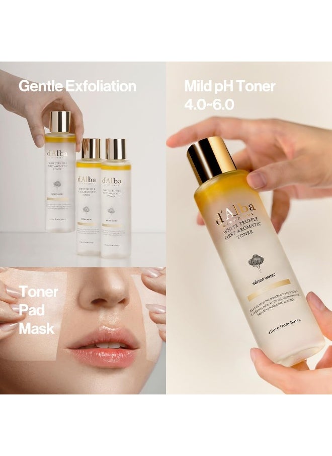 d'alba Piedmont Italian White Truffle First Aromatic Toner, Vegan Skincare, Gentle Hydrating Toner With White Truffles, Weakly Acidic Toner, Skin Texture Enhancement, Surfactant Free  - Image 5