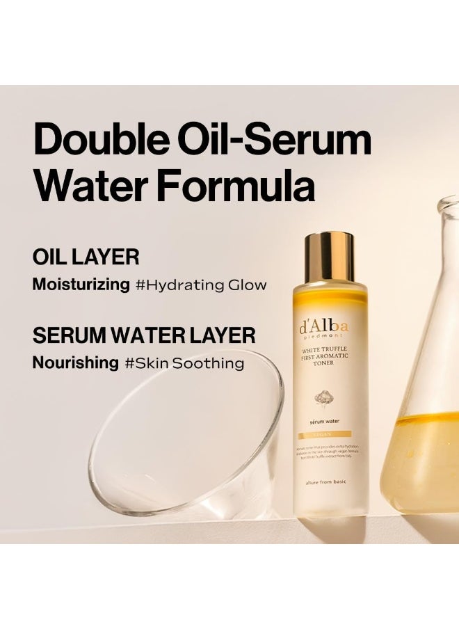 d'alba Piedmont Italian White Truffle First Aromatic Toner, Vegan Skincare, Gentle Hydrating Toner With White Truffles, Weakly Acidic Toner, Skin Texture Enhancement, Surfactant Free  - Image 3