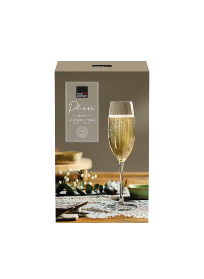 رويال ليردام طقم كاس بليسيه فلوت 21 - 4ق - Image 2