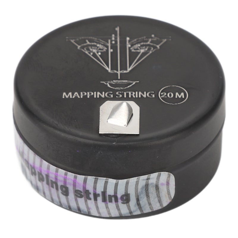 20M Eyebrow Microblading String Pre Inked Hypoallergenic Measuring Tool Eyebrow Mapping String Purple - Image 1
