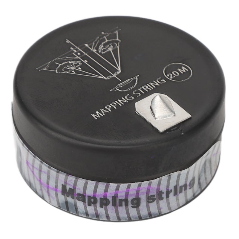 20M Eyebrow Microblading String Pre Inked Hypoallergenic Measuring Tool Eyebrow Mapping String Purple - Image 5