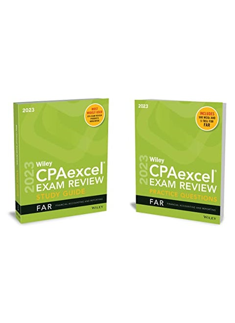 Wileys Cpa 2023 Study Guide Question Pack Financial Accounting And Reporting