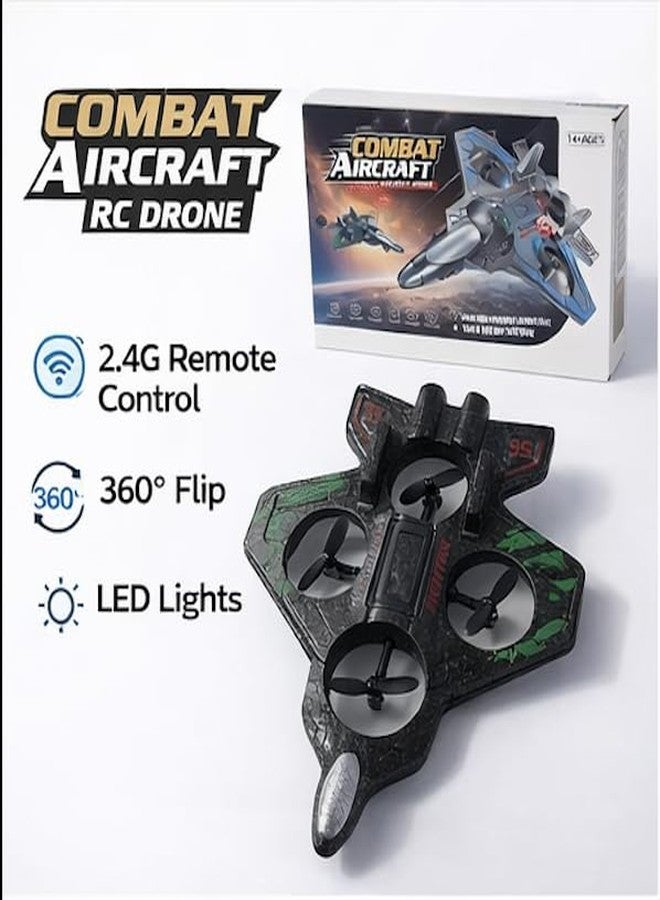 ocvito Feature-Focused Fighter Jet Remote Control Toy for Kids, 2.4GHz EPP Foam rc Plane with 2 Batteries. (Green) - Image 3