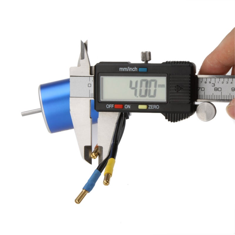 3665 4 Poles 3100KV Brushless Motor For RC Car Boat 9.5 x 6.3 x 8cm - Image 5