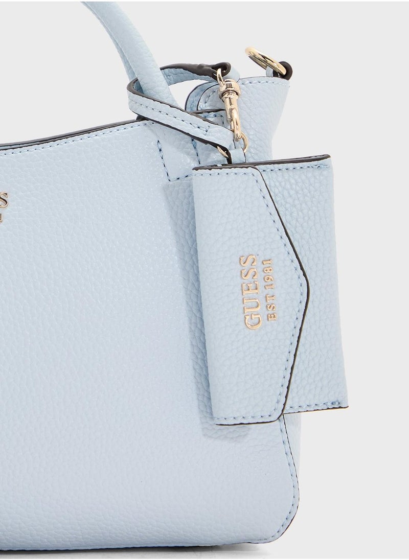 GUESS Brenton Girlfriend Satchel  - Image 4