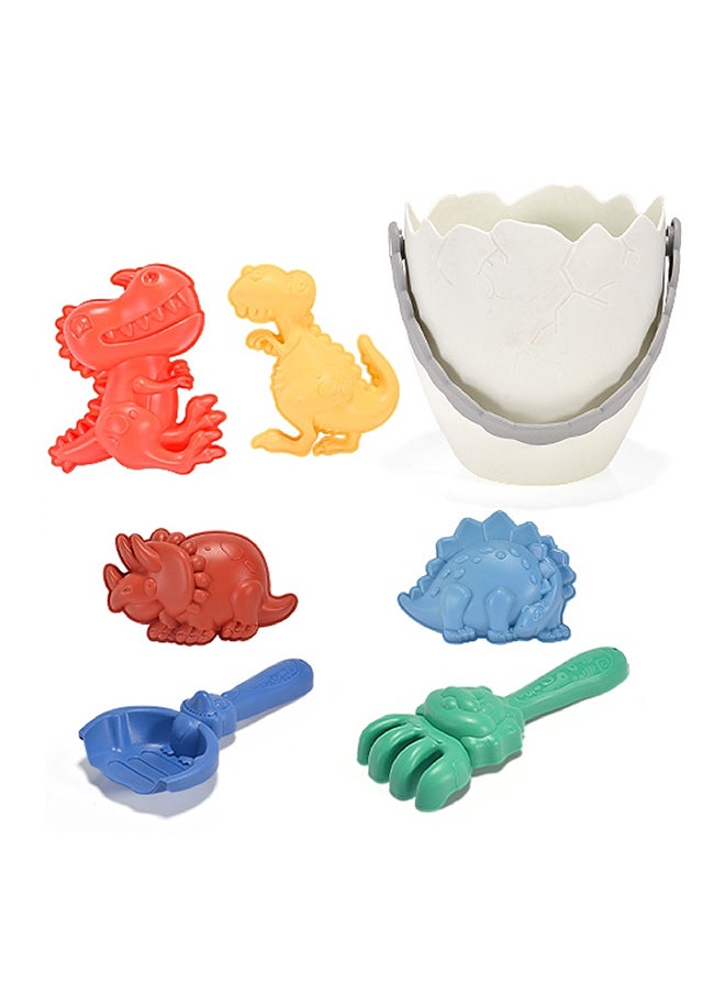 MONDO Beach Dinosaur Bucket Egg Set 7 Pieces  - Image 3