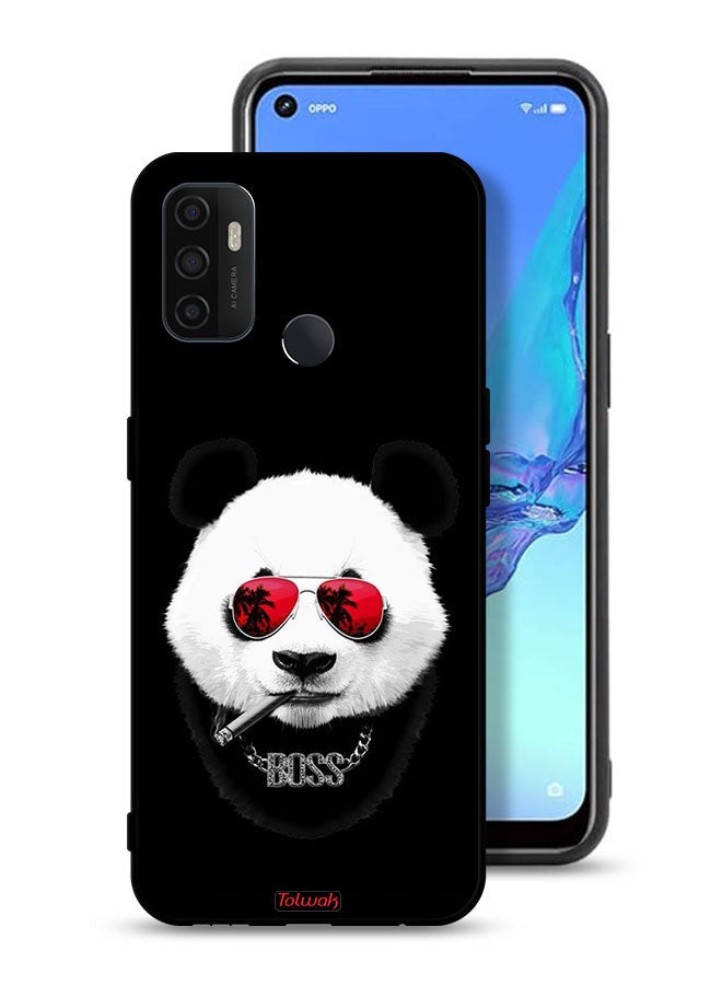 Tolwak Oppo A33 (2020) Protective Case Cover Boss Panda - Image 1