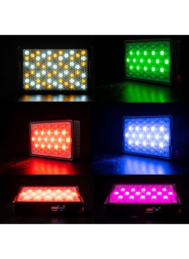 Aputure MC Pro RGBWW LED On Camera Video Light, Temperature 2000K-10000K Support Magnetic Attraction IP65 Protection 15 Built-in Light Effects and App Control  - Image 3