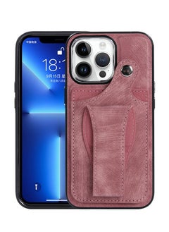 Suteni Back Cover Card Slots Leather Phone Case for iPhone 