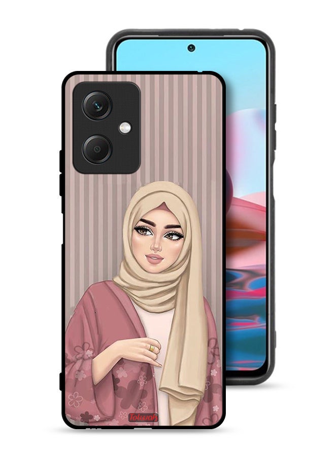 Tolwak Xiaomi Redmi Note 12 Protective Case Cover Hijab Girl Art - Image 1