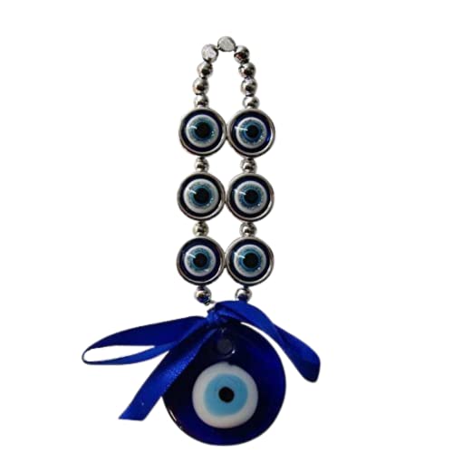 Ripe India® 3 Eyes Evil Wall Hanging for Good Luck and Prosperity Decorative - Image 1