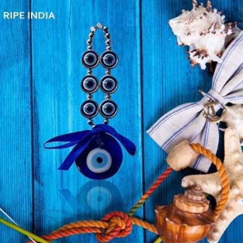 Ripe India® 3 Eyes Evil Wall Hanging for Good Luck and Prosperity Decorative - Image 3