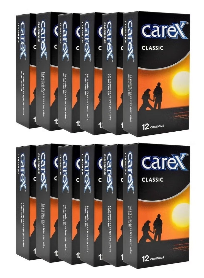 careX Pack Of 12 Boxes Classic Condoms - Image 1