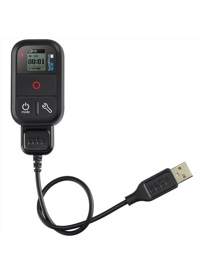 GoPro - Smart Remote Control - Compatible with HERO8 Black, MAX, HERO7 Black, HERO6 Black, HERO5 Black, HERO5 Session, and Fusion (GoPro Official Accessory) - Image 1