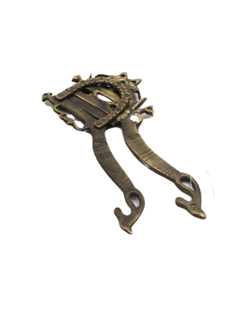 Antique Museum Handmade Antique Brass Nut Cutter  - Image 1