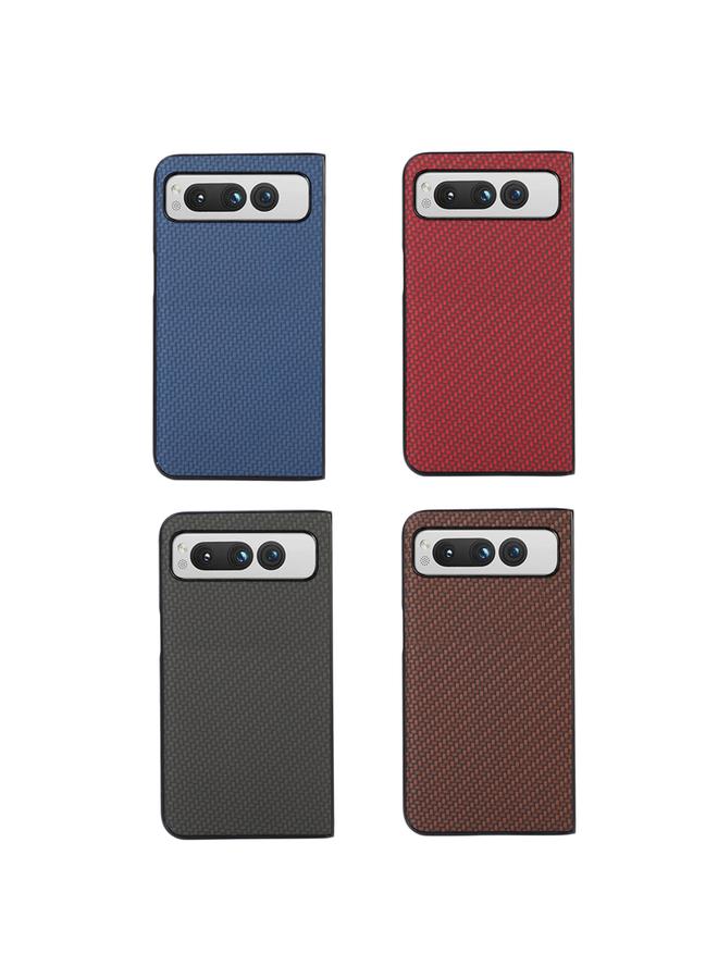 S-TOP Case For Google Pixel Fold Carbon Fiber Texture Shockproof Phone Case - Image 4