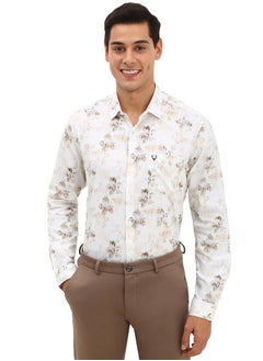 ألين سولي قميص ألين سولي للرجال بقصّة Slim Fit (ASSFQSPPW80720_White)  - Image 1