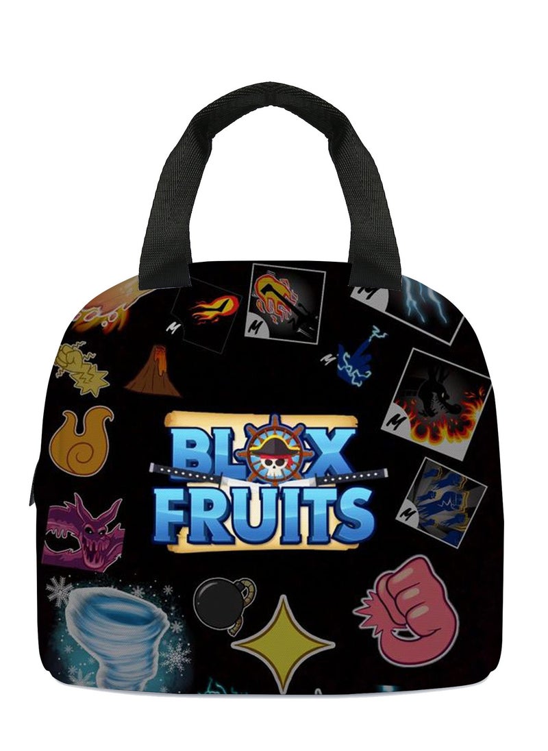 Blox - Blox Fruits Cartoon Lunch Bag Meal Bag - Image 1