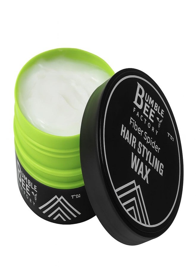 BUMBLE BEE Hair Styling Wax - Fiber Spider | Flexible Hold & Natural Shine - Image 2