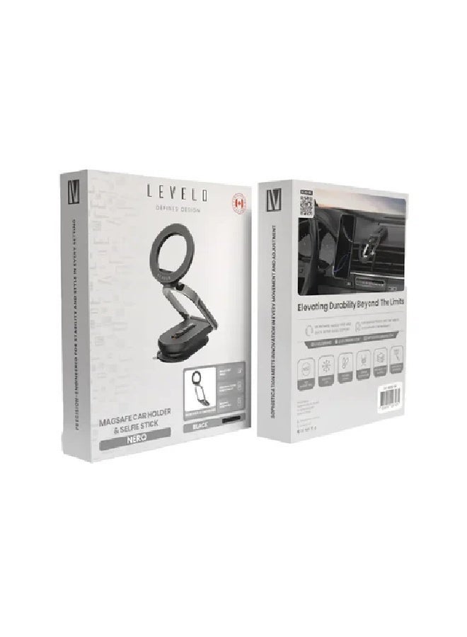 ليفيلو حامل سيارة نيرو ماج سيف وعصا سيلفي - Image 4