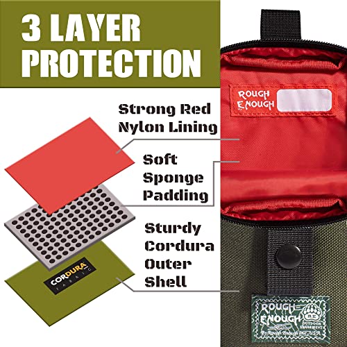 RE ROUGH ENOUGH Rough Enough Man Purse Cell Phone Small Crossbody Bag for Men Shoulder Sling Tactical Pouch - Image 3