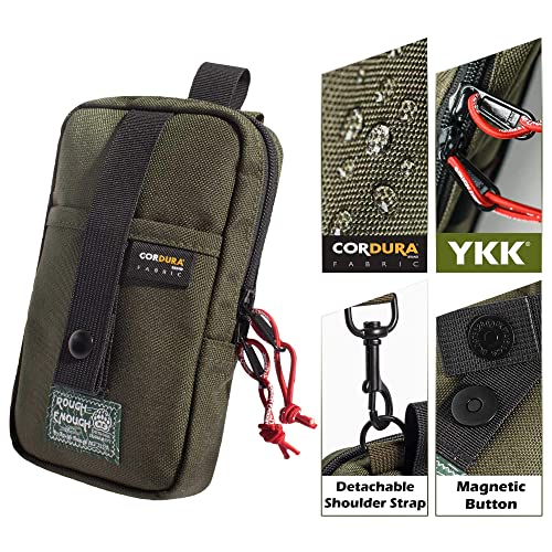 RE ROUGH ENOUGH Rough Enough Man Purse Cell Phone Small Crossbody Bag for Men Shoulder Sling Tactical Pouch - Image 2