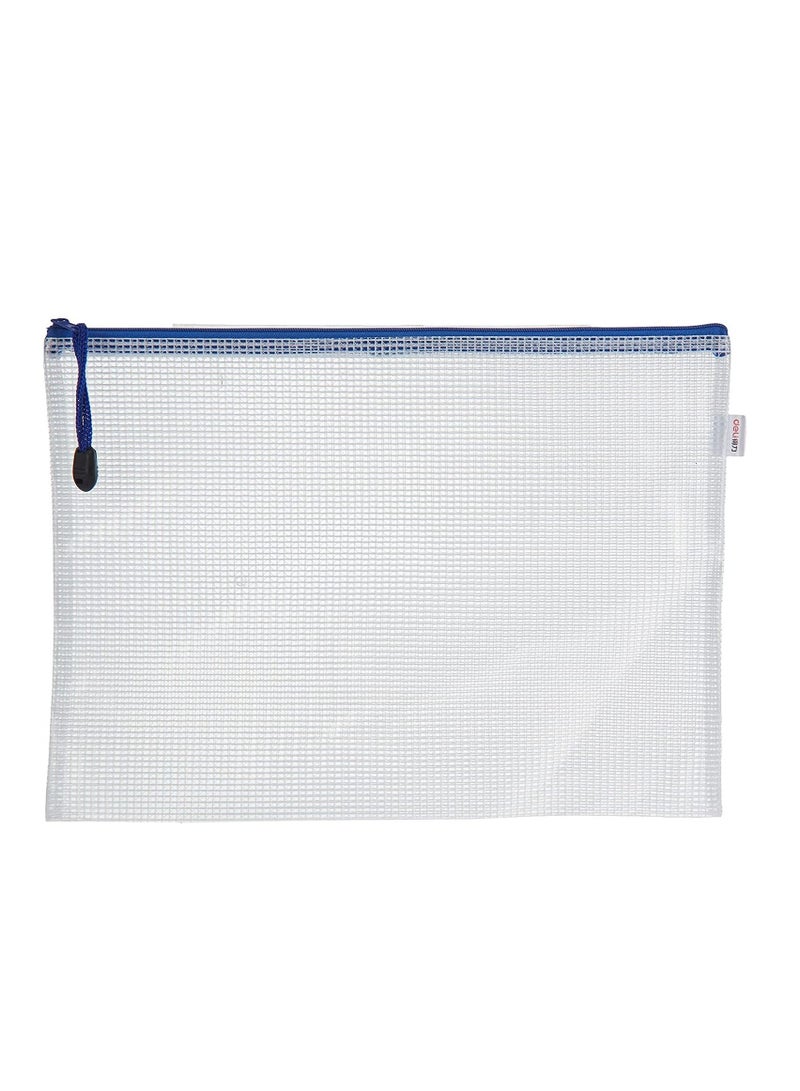 Deli 12-Piece A4 Size Zipper Bag Assorted Colours - Image 2