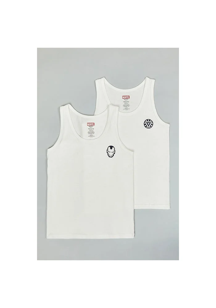 أر أند بي 2 Pack Marvel Print Vests