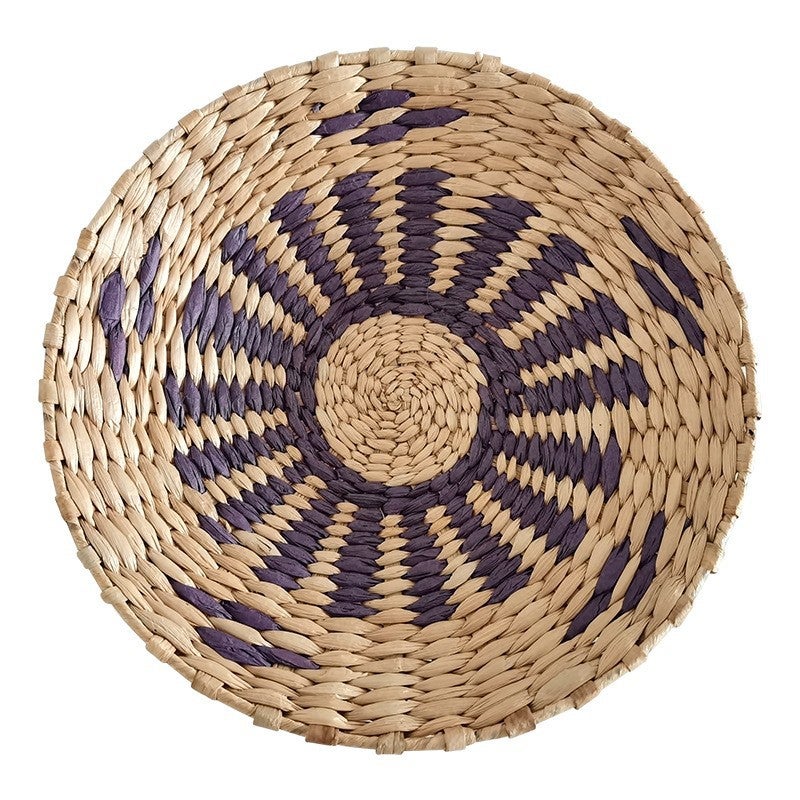 Straw Wall Decoration Background Wall Decoration Ethnic Style Moroccan Style Sofa Bedside Wall Hanging - Image 1