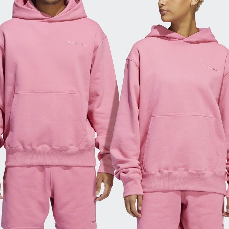 adidas x Pharrell Basic Sports Hoodie 'Pink' - Image 2