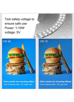PULUZ Folding Portable 40cm Photo Lighting Studio Shooting Tent Box  - Image 4
