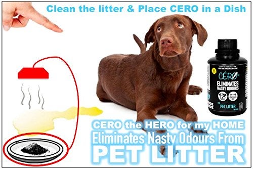 CERO a Unique Powder That Eliminates Stink from PET Litter (Dog/Cat/Others) in Bins - Image 2