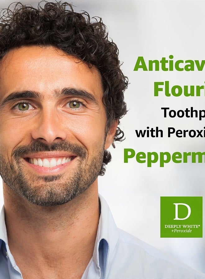 Rembrandt Deeply White + Peroxide Whitening Toothpaste, Peppermint Flavor, 3.5-Ounce (Pack of 2) (Packaging may Vary) - Image 4