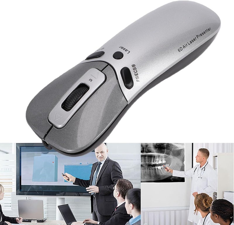 Durability boost selected material LICAEVEY 2.4G Wireless Presentation Clicker with Gyroscope Technology, Remote Control Mouse Pointer and Page Turning, Plug and Play, for PC Laptop Easy assemble alternatives Repeated assemble detach compatible Medium weight Easy clean surface Liquid tight joint Daily wear upgraded resistant material Worldwide popular practical build Globally selected raw material Cleaner resistant Air & land transit compatible Space saving Trendy budget practical design Month-round consistent deliver Regional central warehouse stock All territory compatible build Ready order processing Durable versatile substance Rack sorted local inventory All need matching options Organized shipment arrange All space matching look Permanent & temporary usable Storage transit efficiency build Odor free color - Image 5