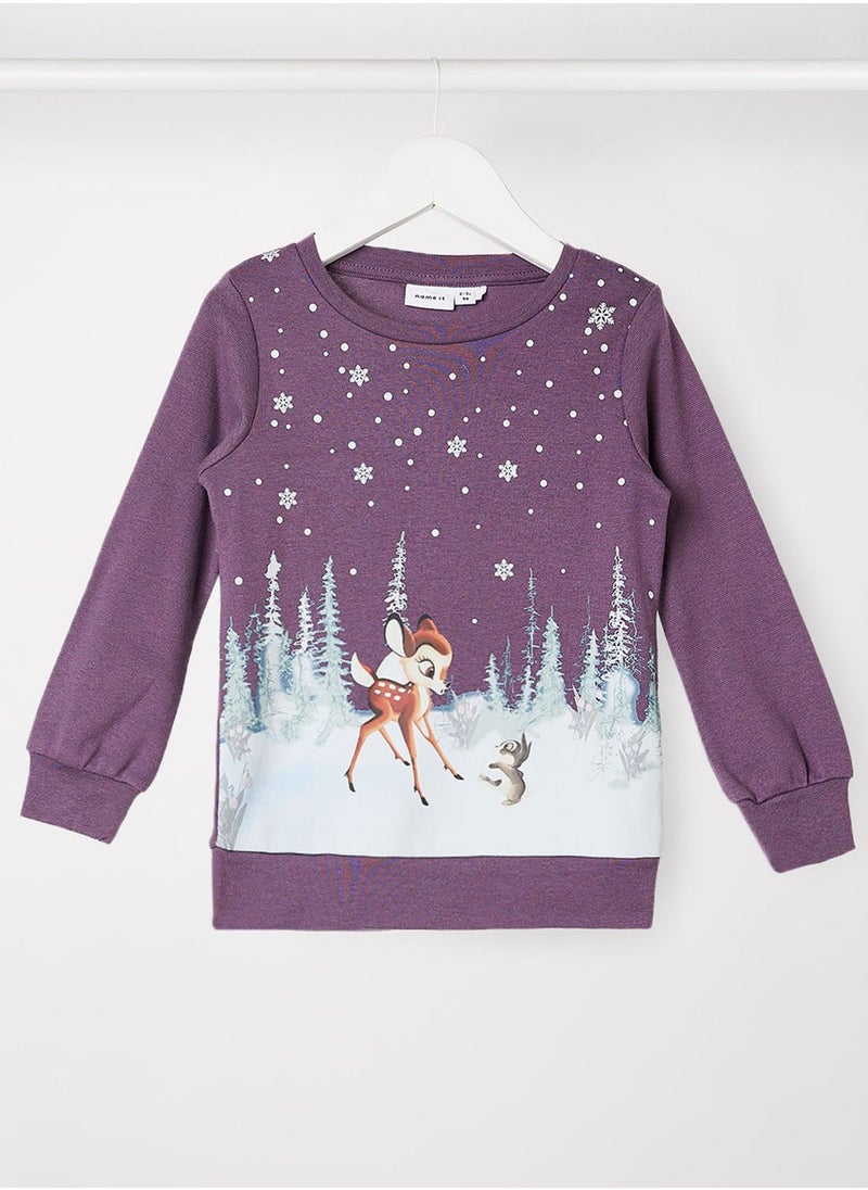 NAME IT - Infant Bambi Sweatshirt - Image 1