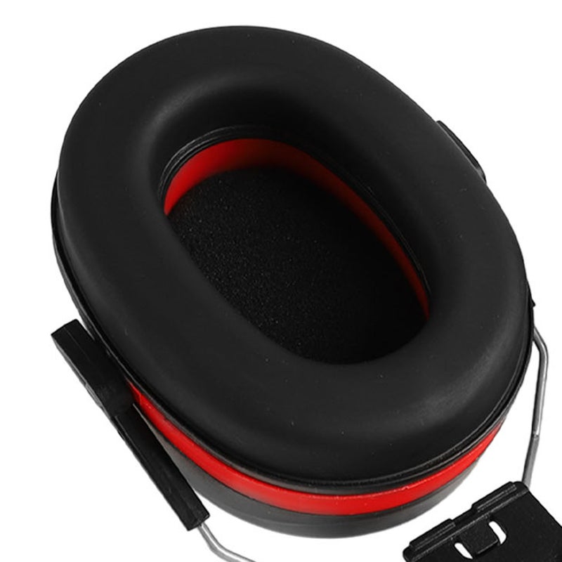 Noise Reduction Earmuffs: Lightweight Adjustable Hard Hat Attachment - Durable Rotatable Buckle Ear Protection for Construction Site Safety - Image 3