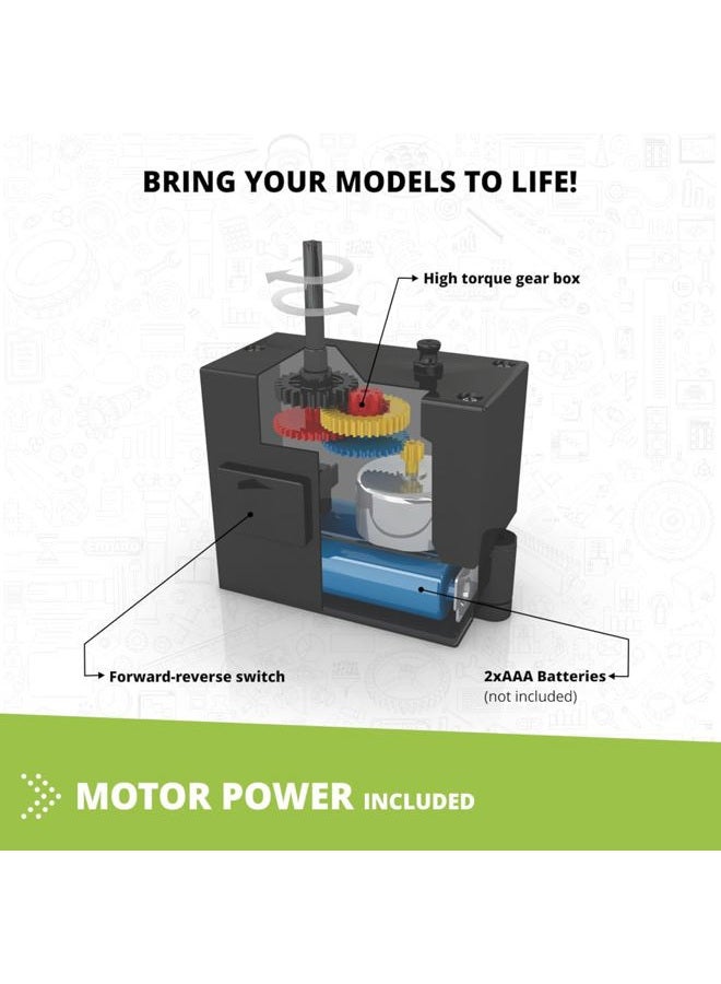 Engino CREATIVE BUILDER 30 MODELS MOTORIZED SET - MULTI MODEL SET - Image 3