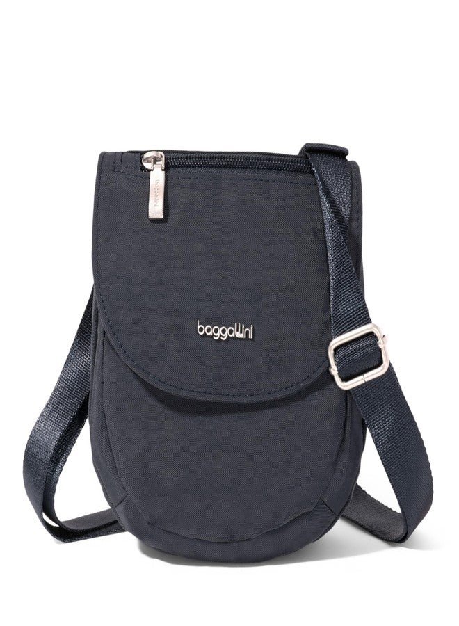 Baggallini Dash Small Crossbody Bag for Women - 6.7 x 7.5 Lightweight Phone Purse with RFID Card Slots - Image 1